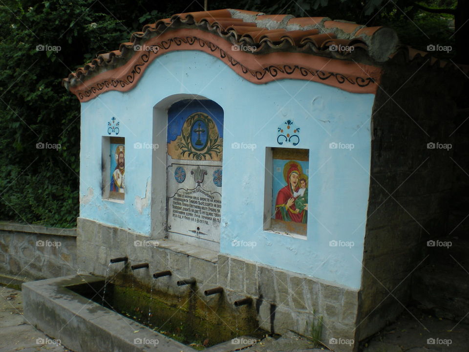 Eastern Orthodox Water Fountain