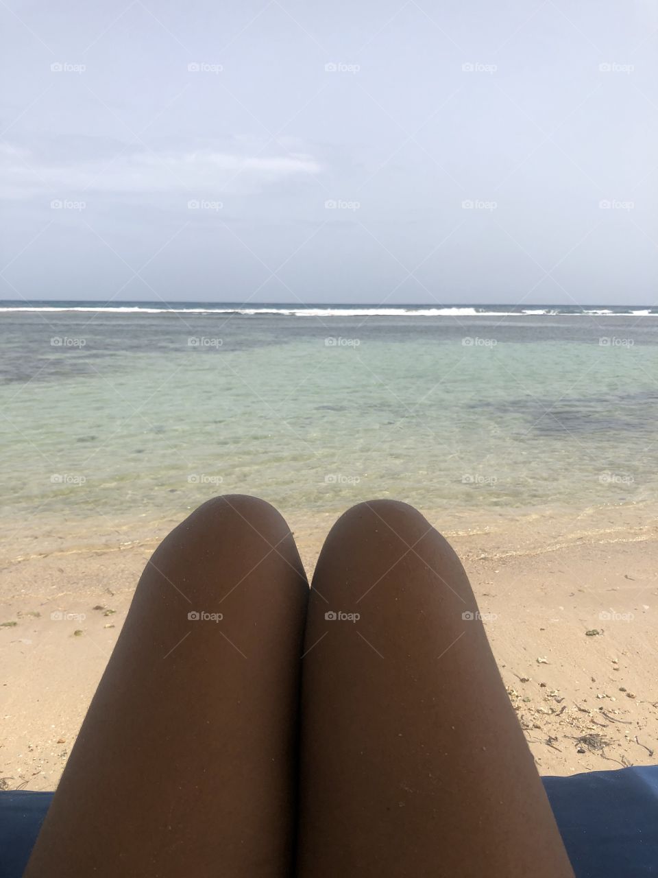 Legs in the beach 