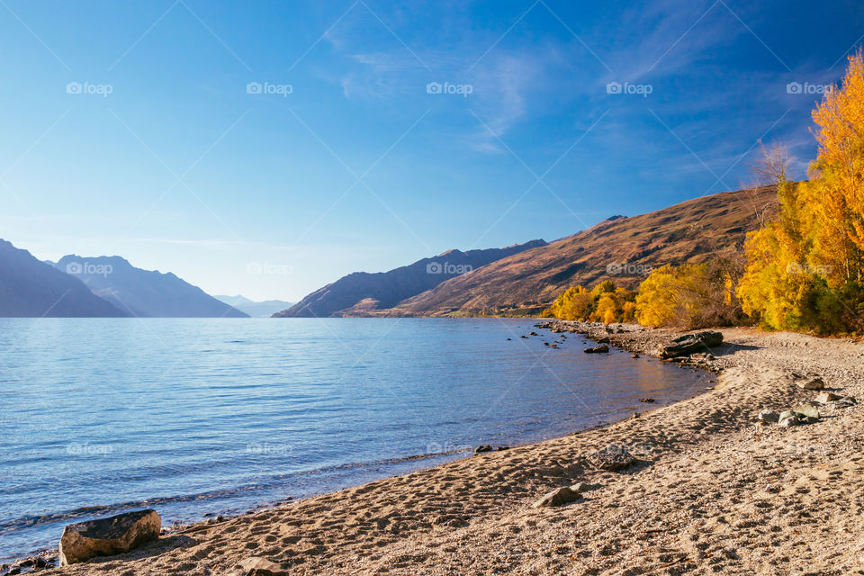 Lake Wakatipu, Queenstown, Central Otago, New Zealand