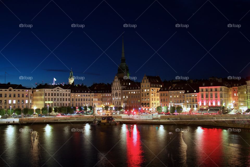 Slussen, Old town, Stockholm, Sweden 
