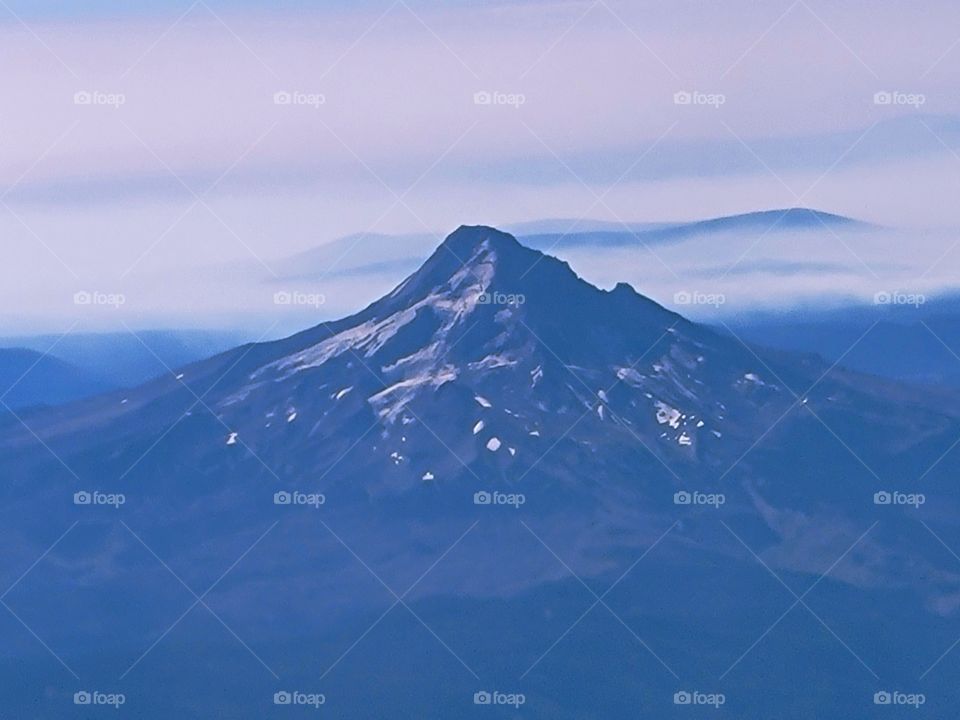 wondering why there's so little snow on Mt Hood....