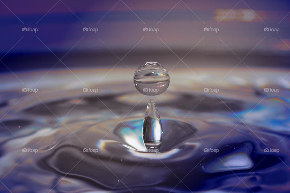 A drop of water