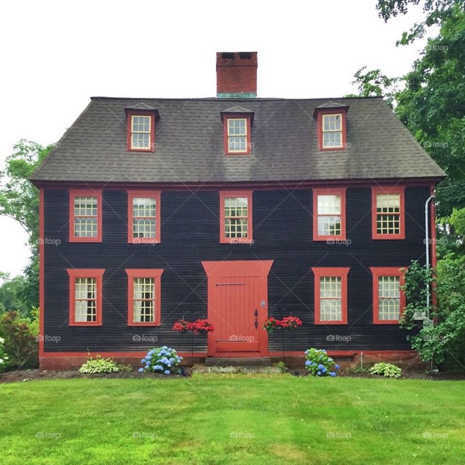 Colonial New England Home