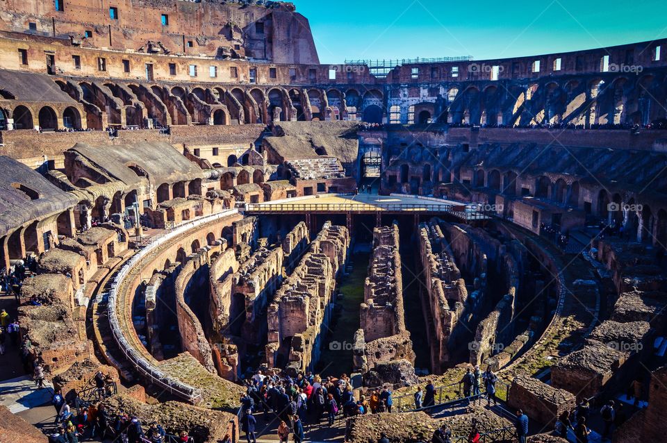 El Coliseo, Amphitheatrum Flavium Romae, s. I (Roma - Italy)