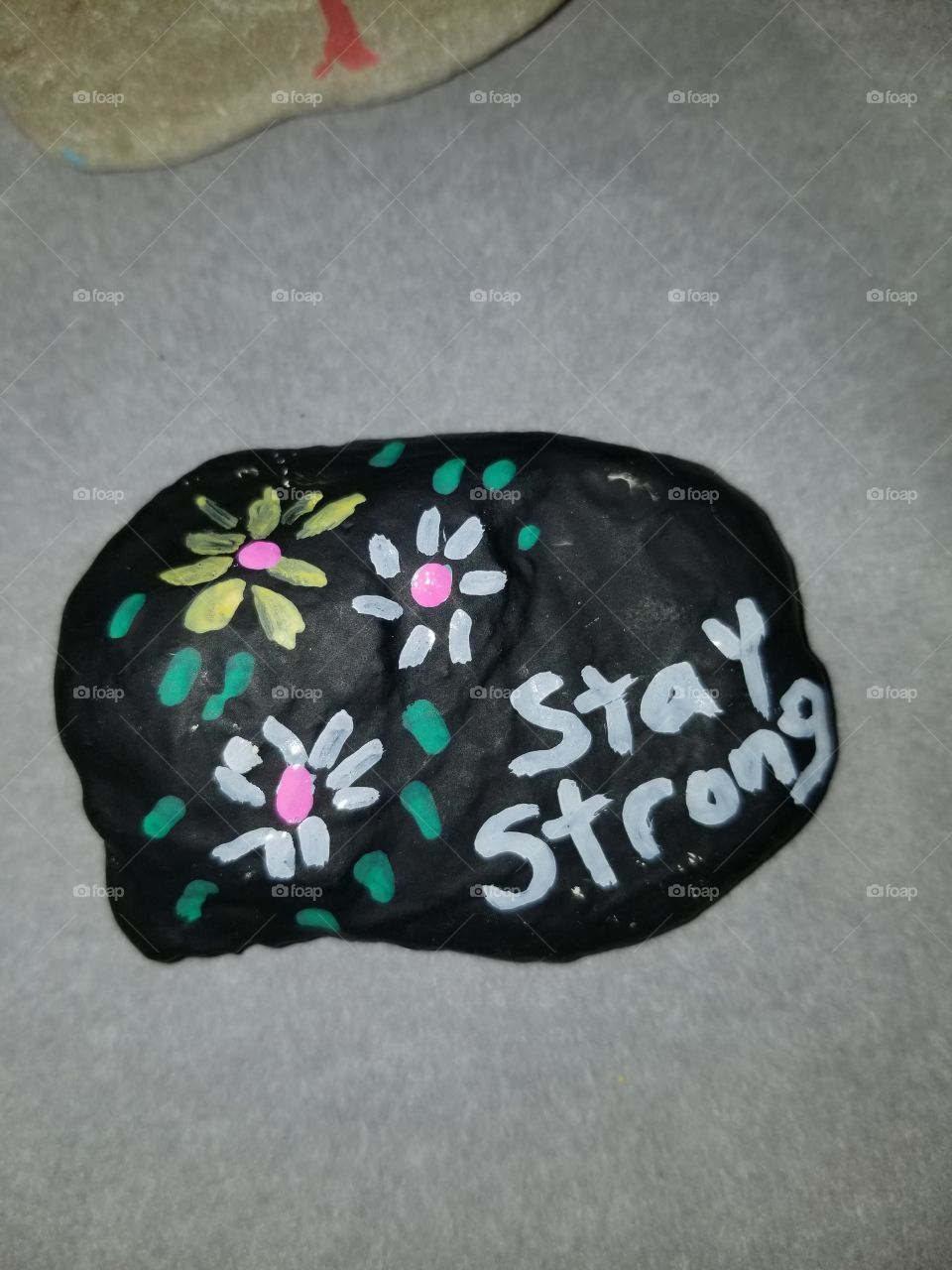 painted kindness rock
