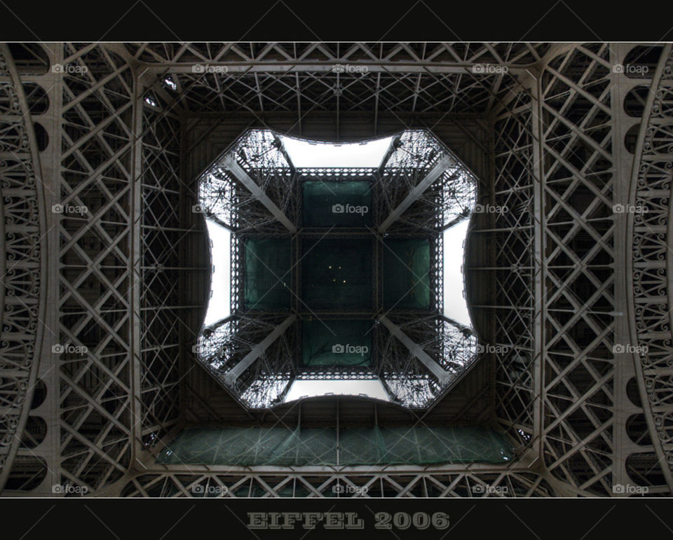 From the Bottom of Eiffel Tower