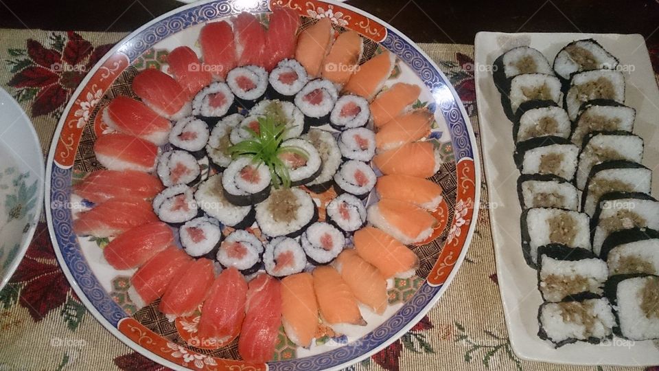 "sushi sashimi"