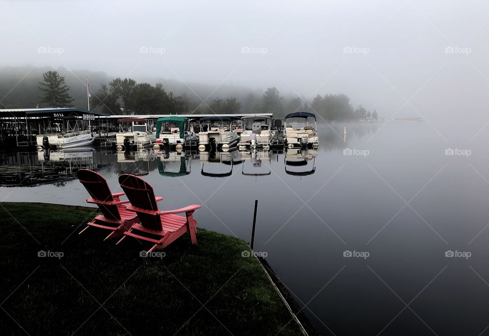 Adirondack chairs