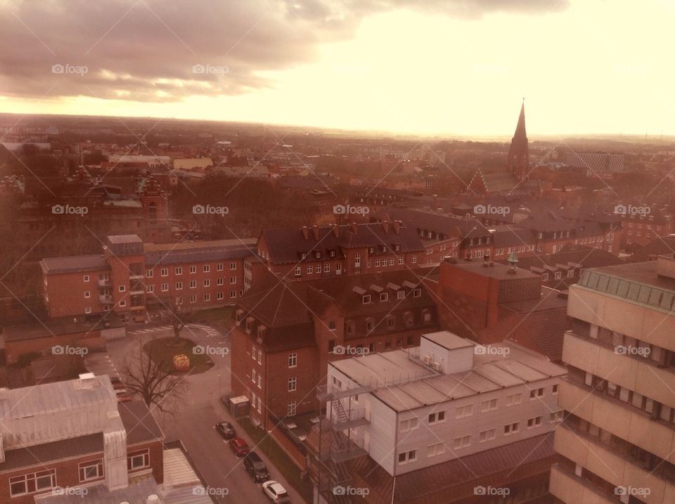 From the hospital window