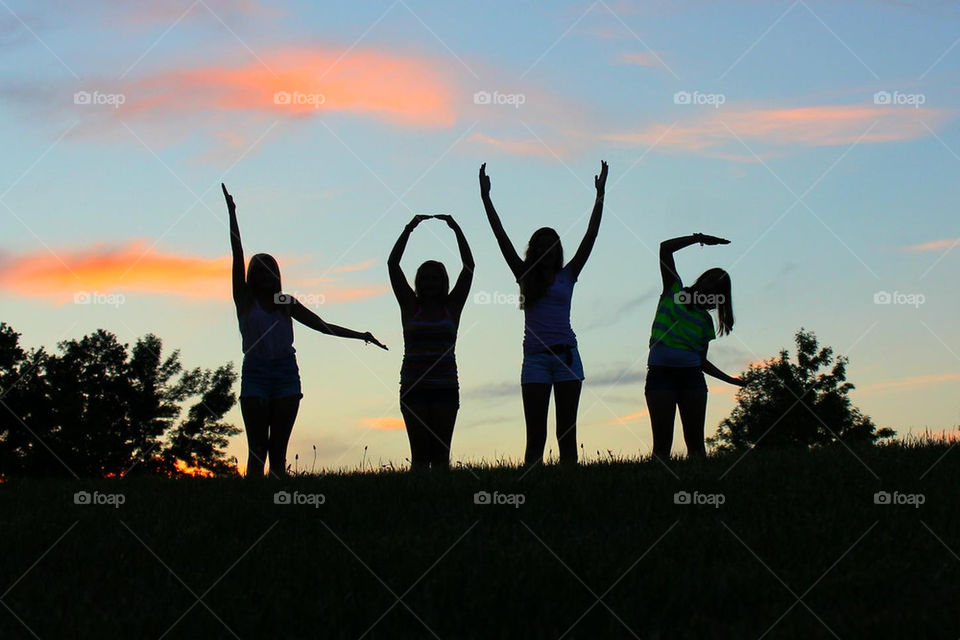 sky pretty summer sunset by laurenmforsyth