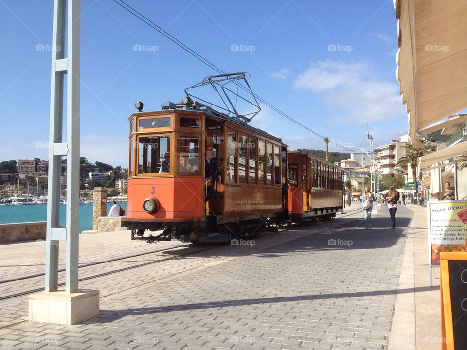 train tram spain mallorca by tatraplan