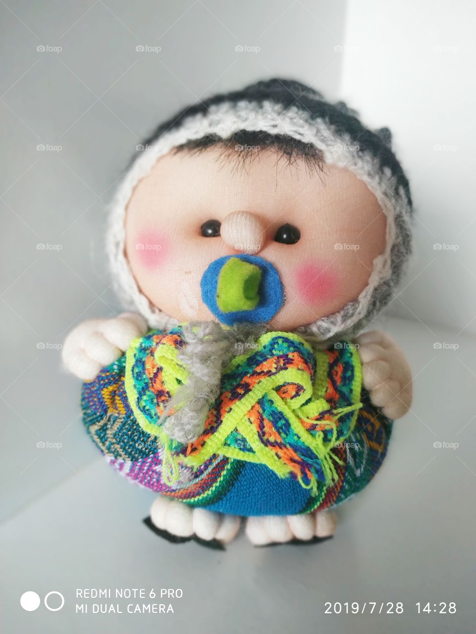 Boneco Bebê Chileno