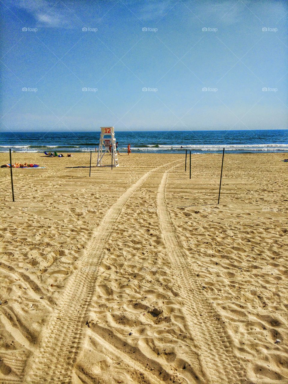 Beach tracks
