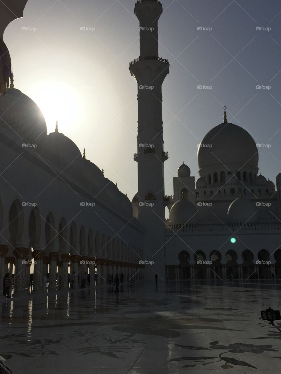 Sheikh Zayed Grand Mosque in Abu Dhabi, 