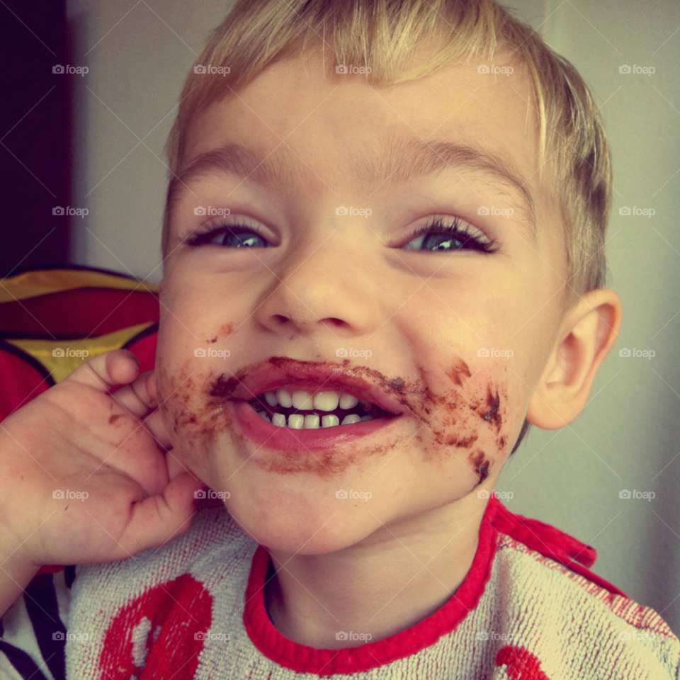 happy teeth sweet boy by nivoa