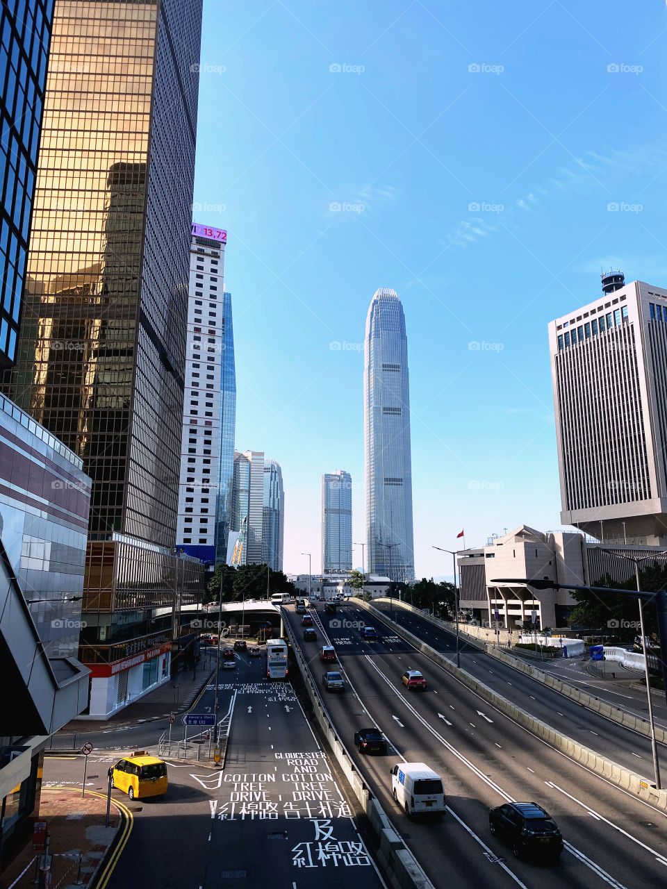 Skyscraper IFC, Hong Kong 