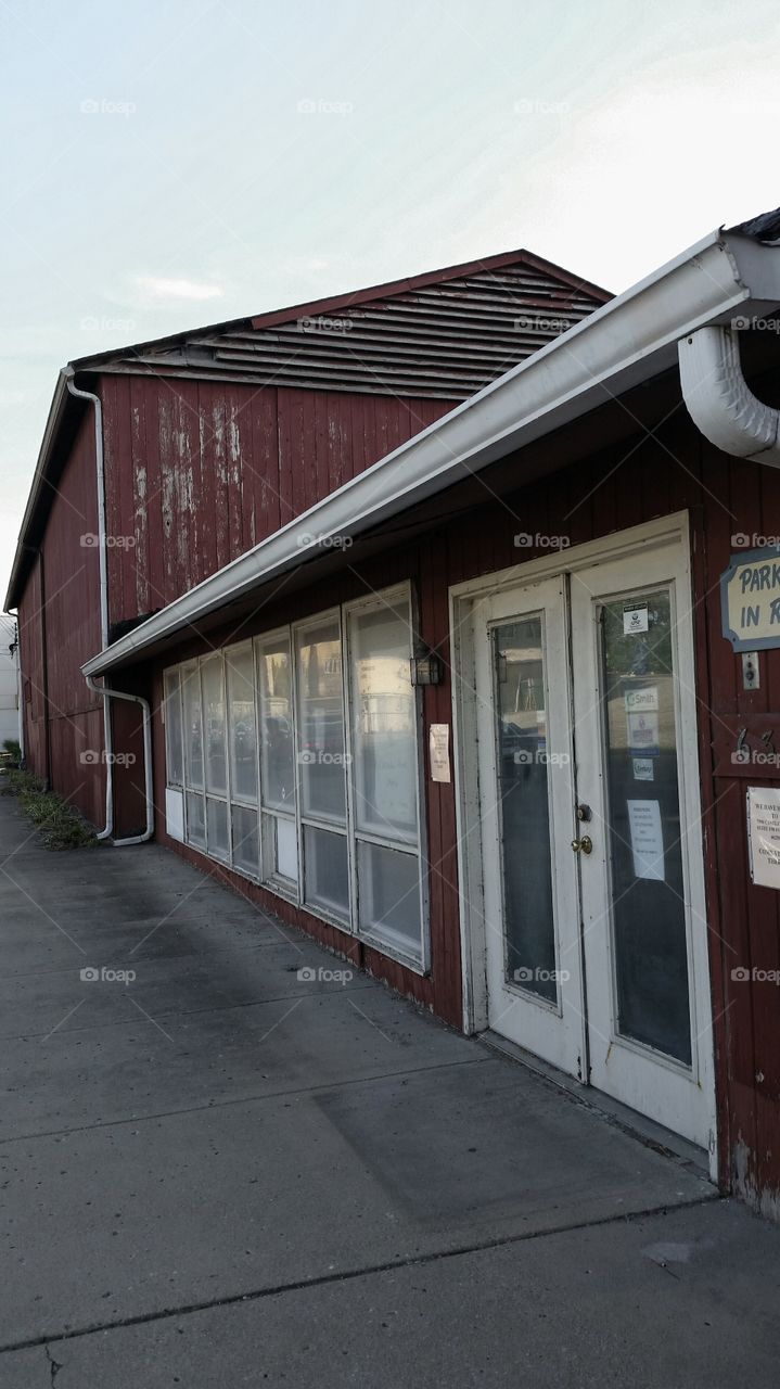 abandoned building