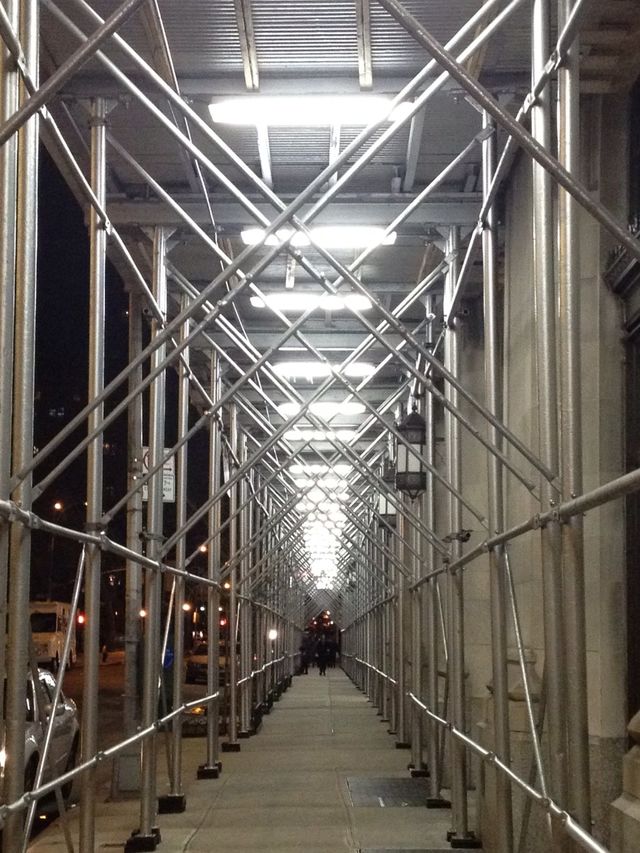 street white construction night by ngboo