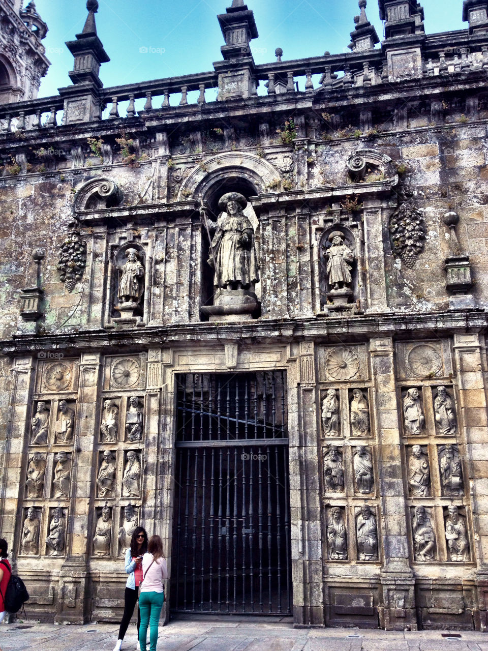 Puerta Santa, Catedral de Santiago de Compostela. Puerta Santa, Catedral de Santiago de Compostela (Santiago de Compostela - Spain)