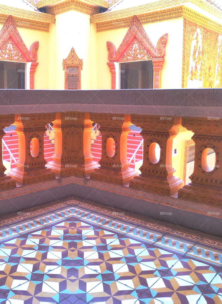 Patterns in a temple