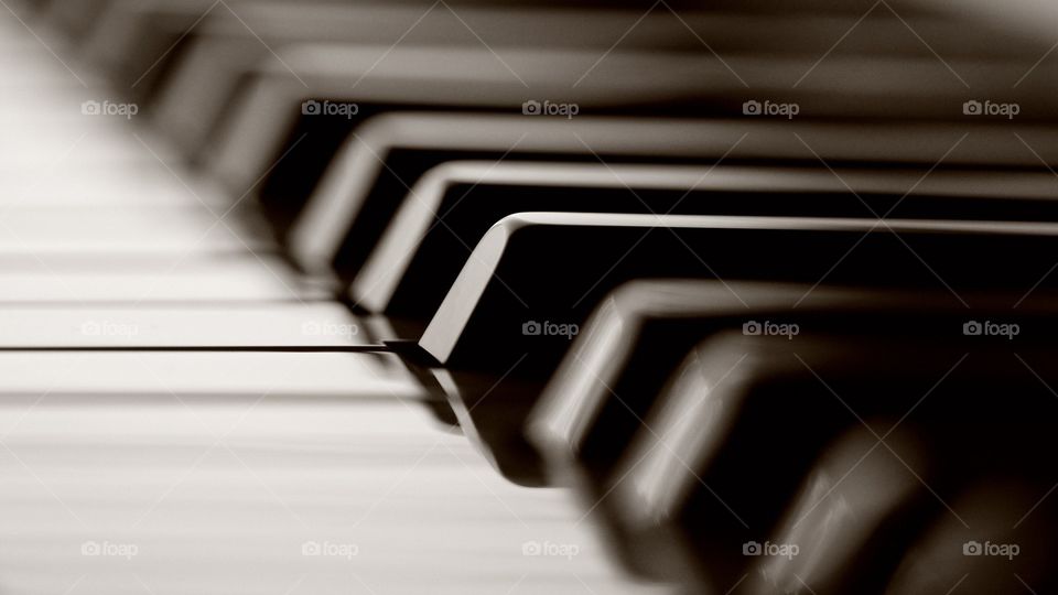 I took an up close photograph of my keyboard and simply blurred out the sides the result looks stunning