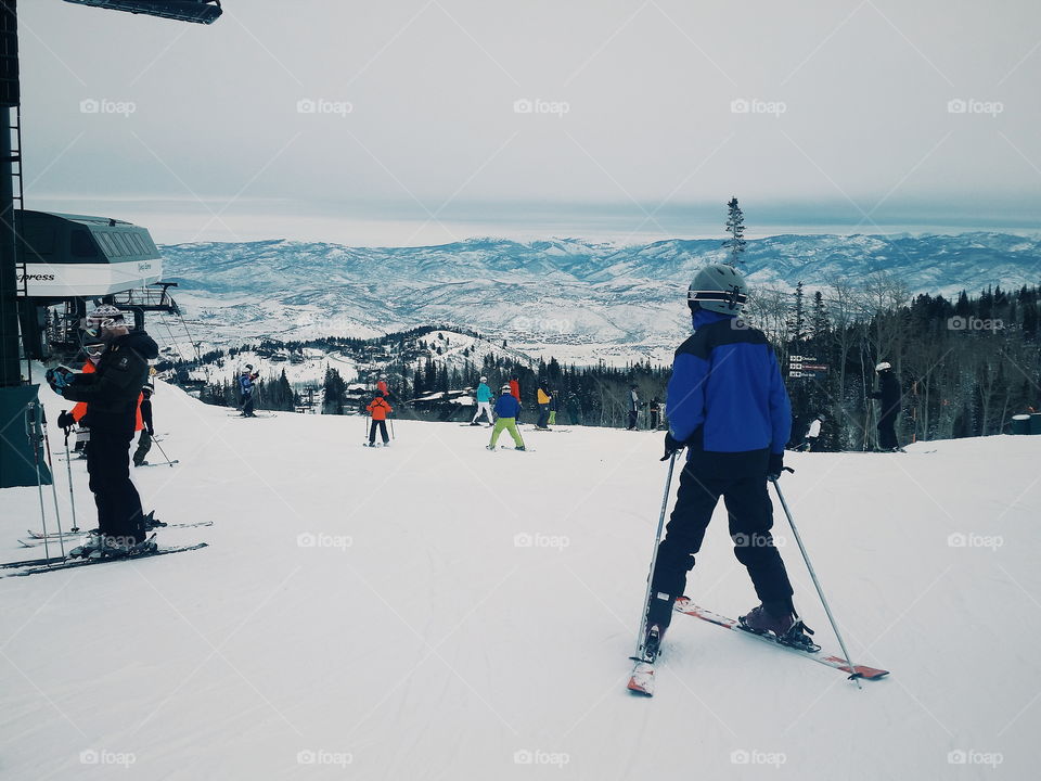 Skiing View