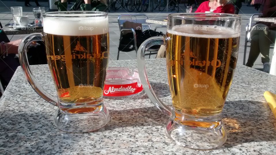 2 beers in Vienna