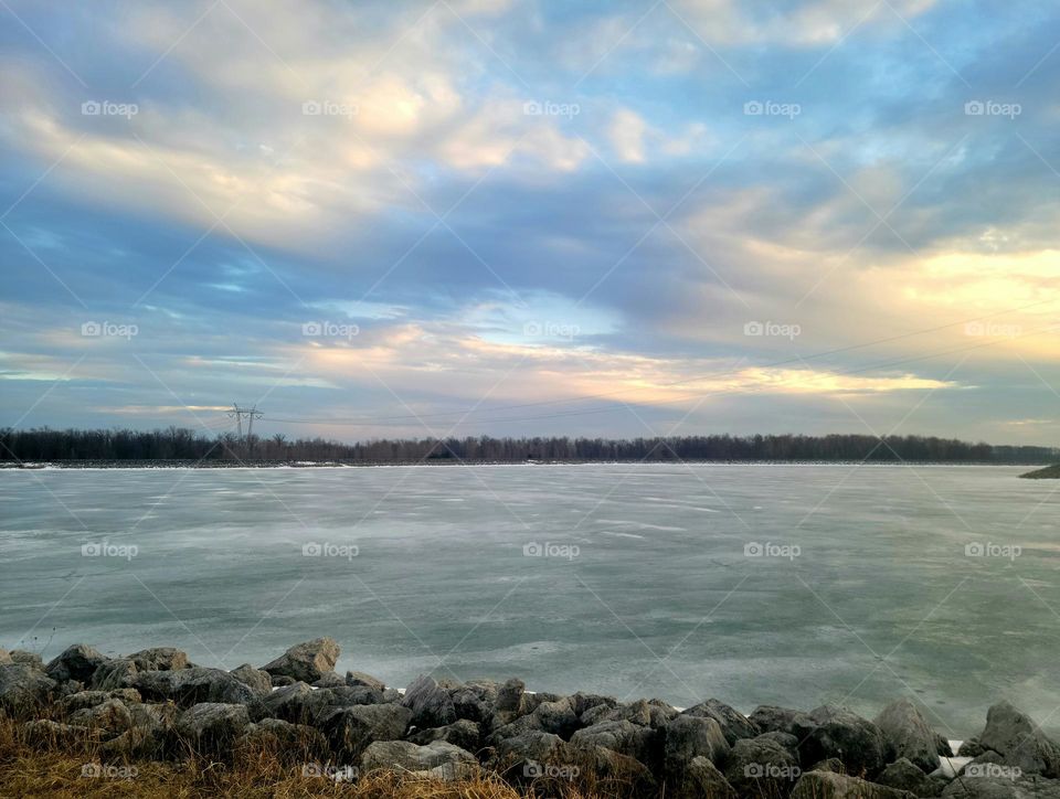 Frozen Reservoir