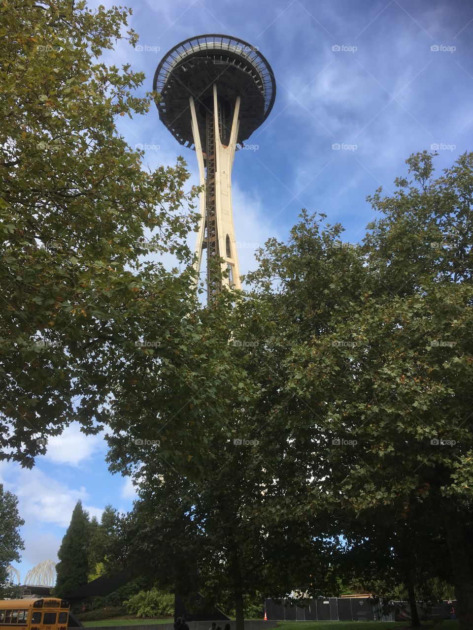 Seattle’s Needle on a beautiful morning