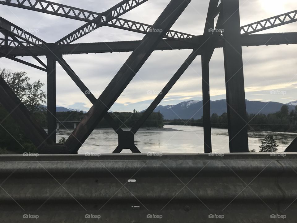 Bridge, No Person, Water, Sky, Travel
