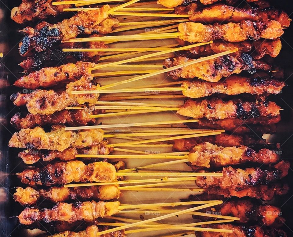 multiverse delicious chicken satay dish