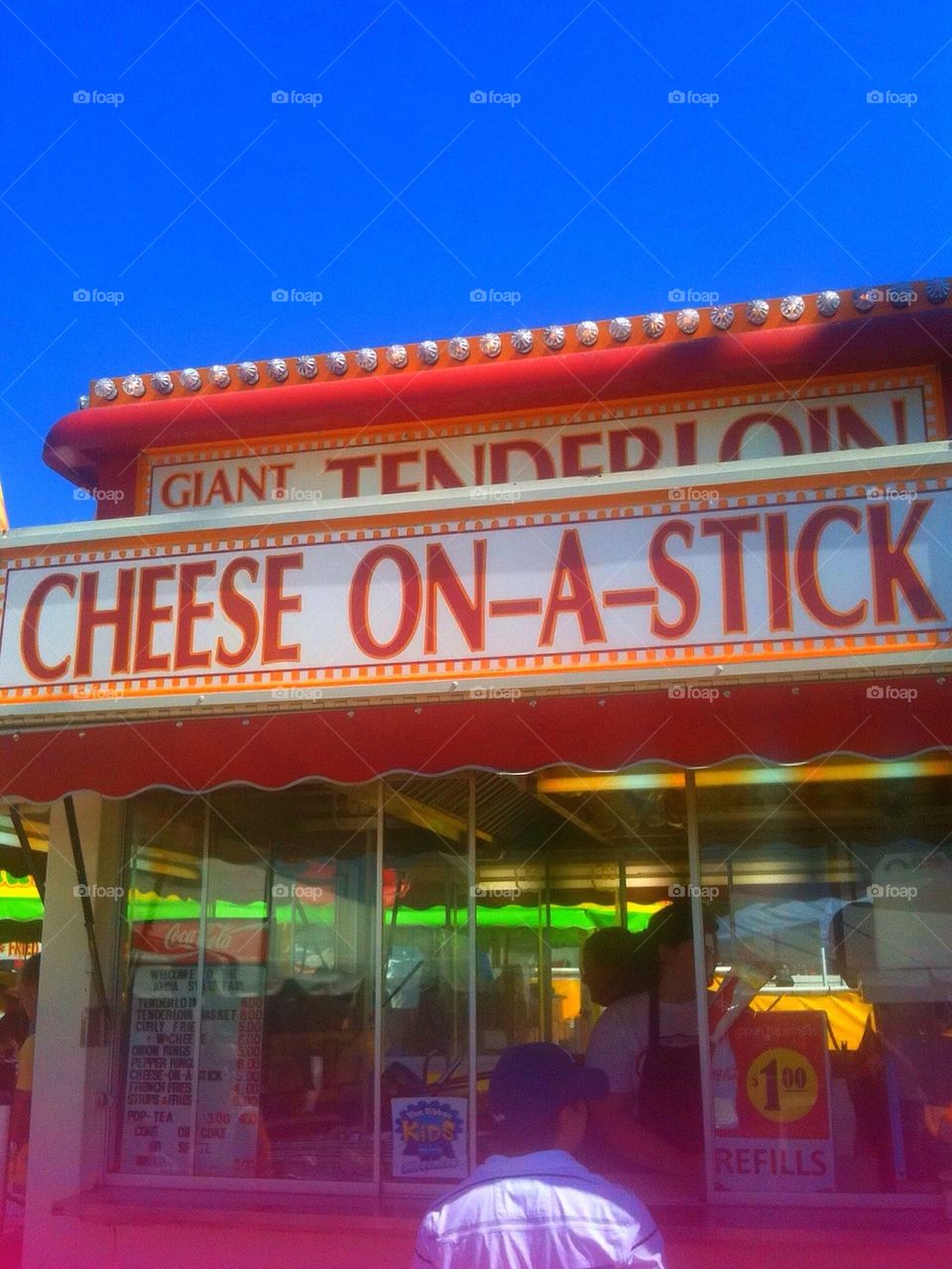 Cheese on a stick