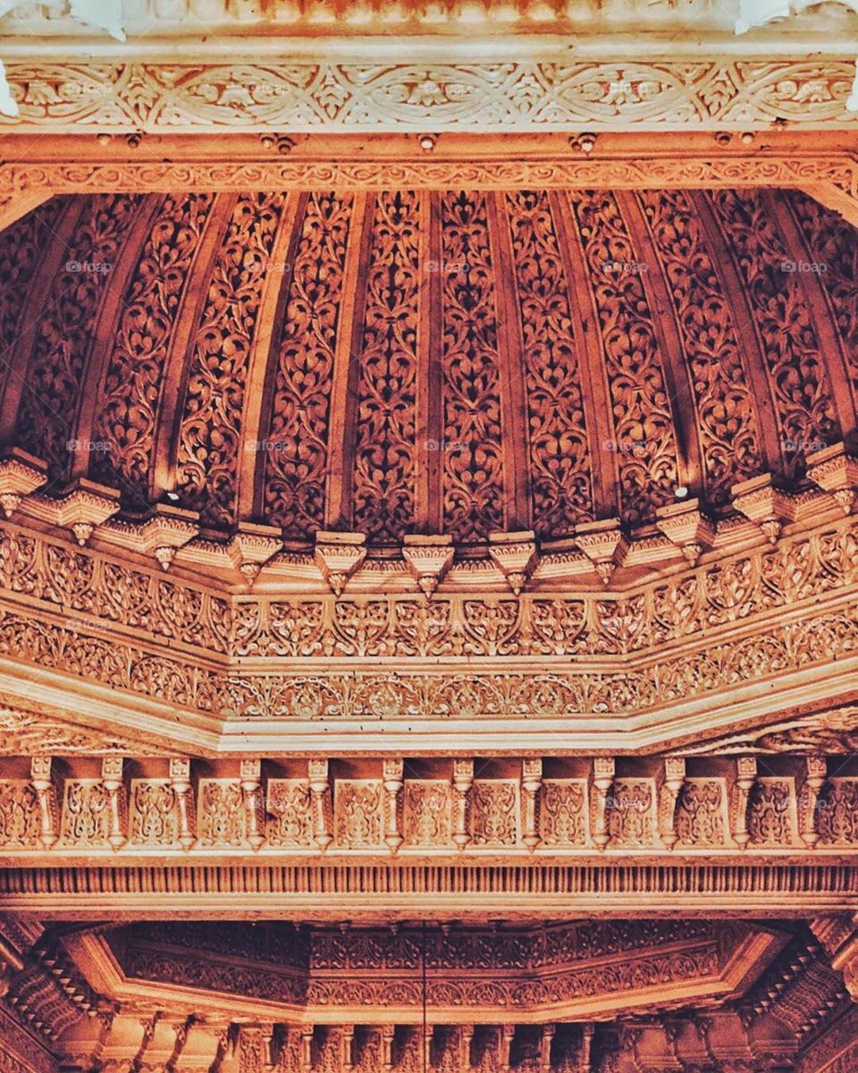 This intricately carved wood-work inside a temple in Nepal immediately caught my eye. The details and the fine craftsmanship are admirable.