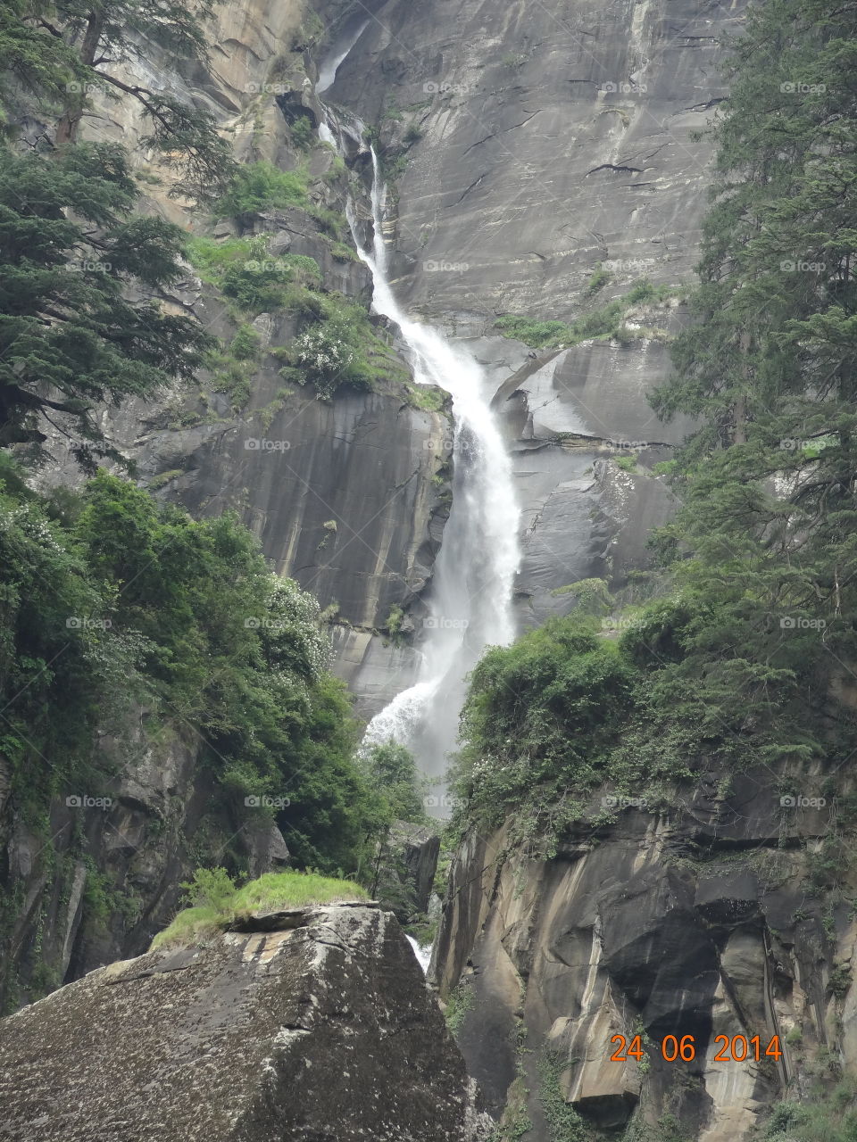 water fall view