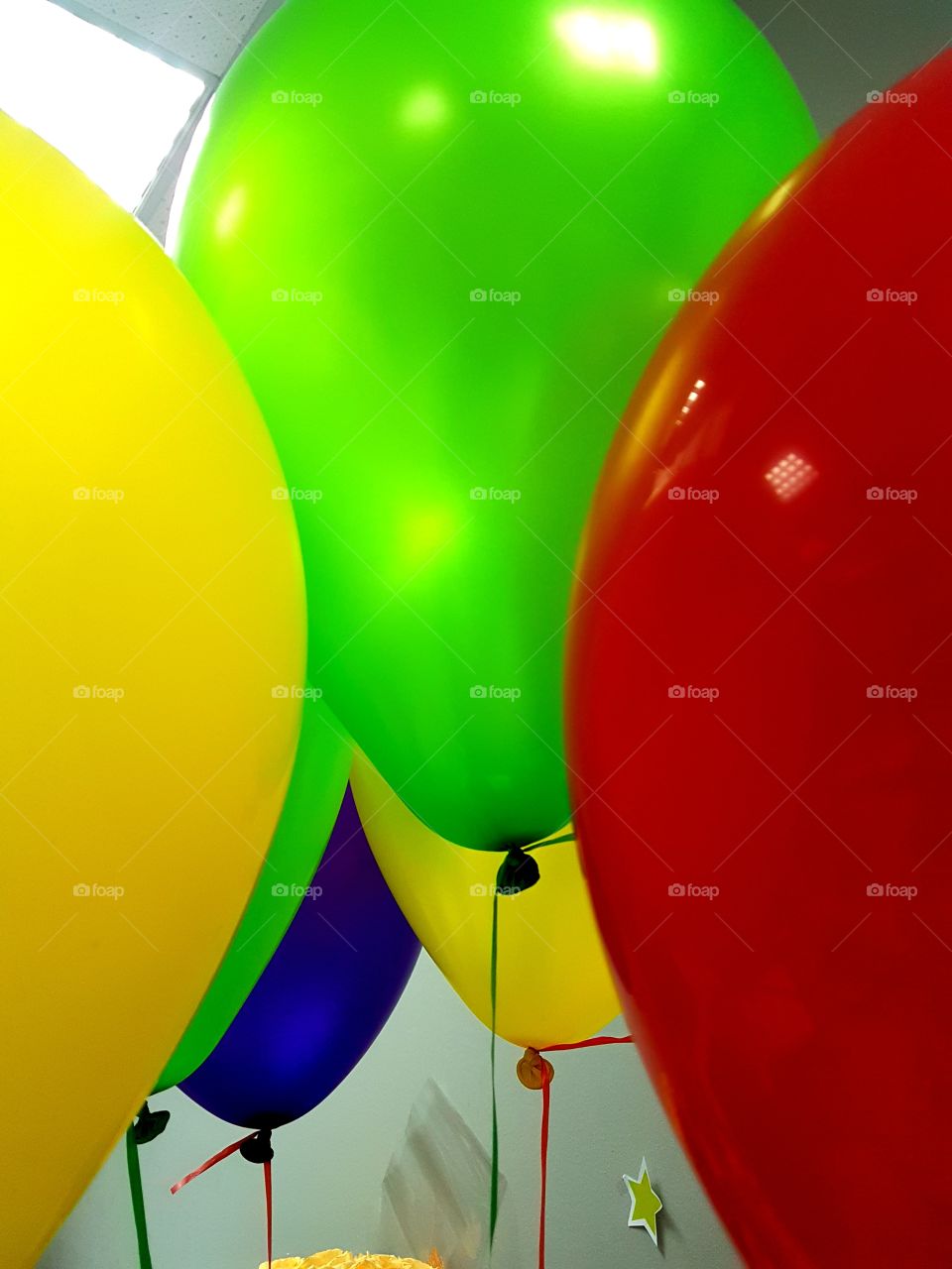 big bright balloons