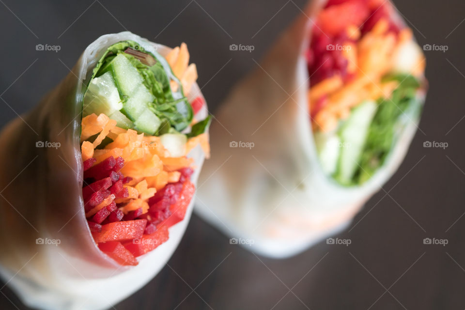 Fresh summer rolls 