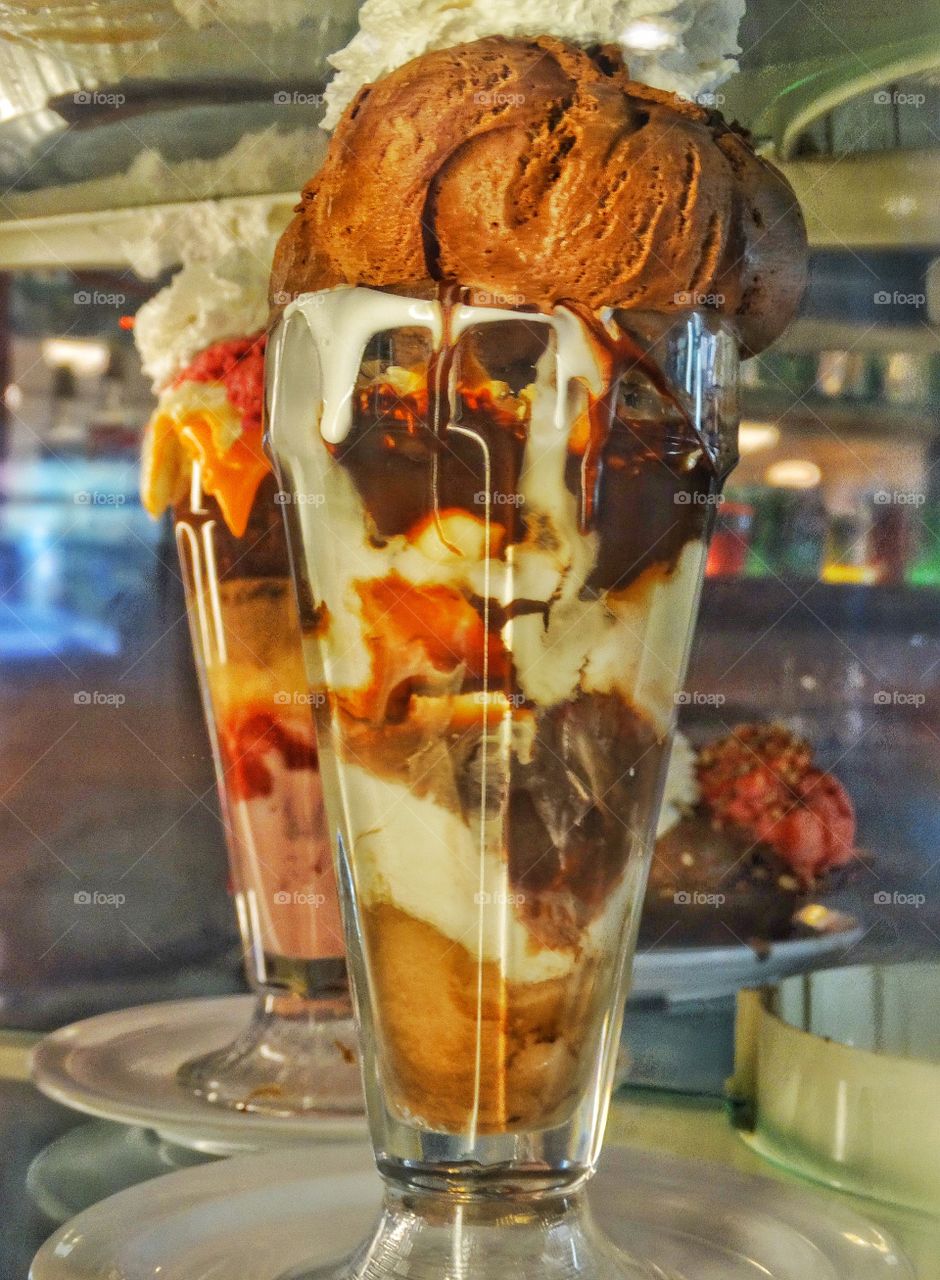 Giant Ice Cream Sundae