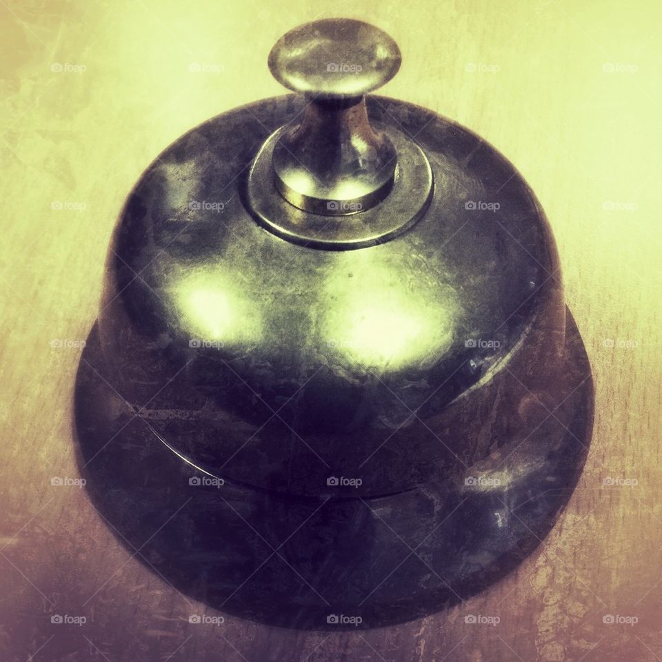 Brass hotel bell