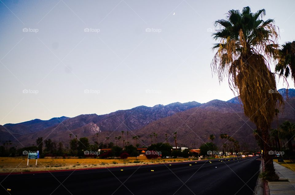 Palm Springs sunset