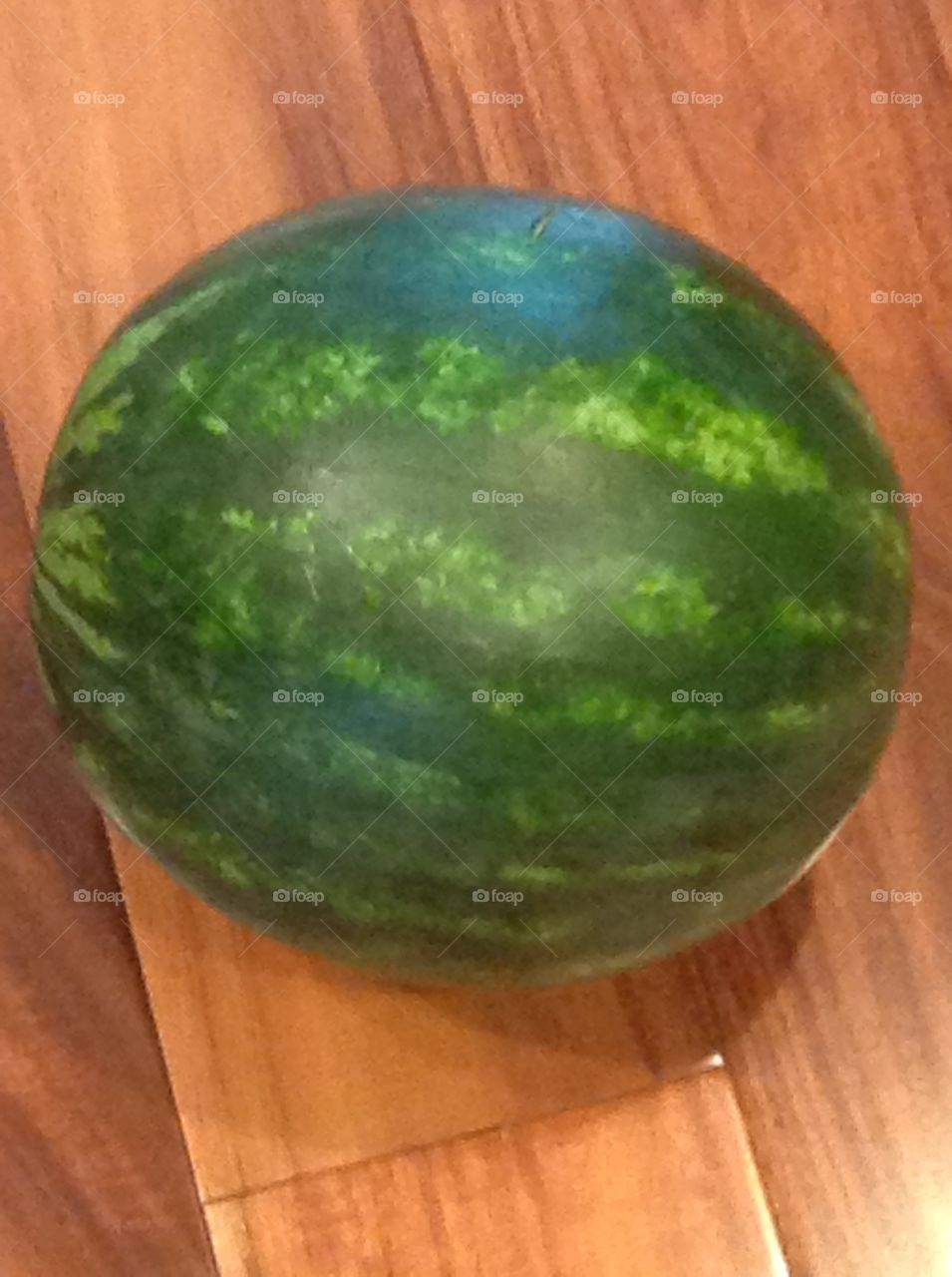 A watermelon. 