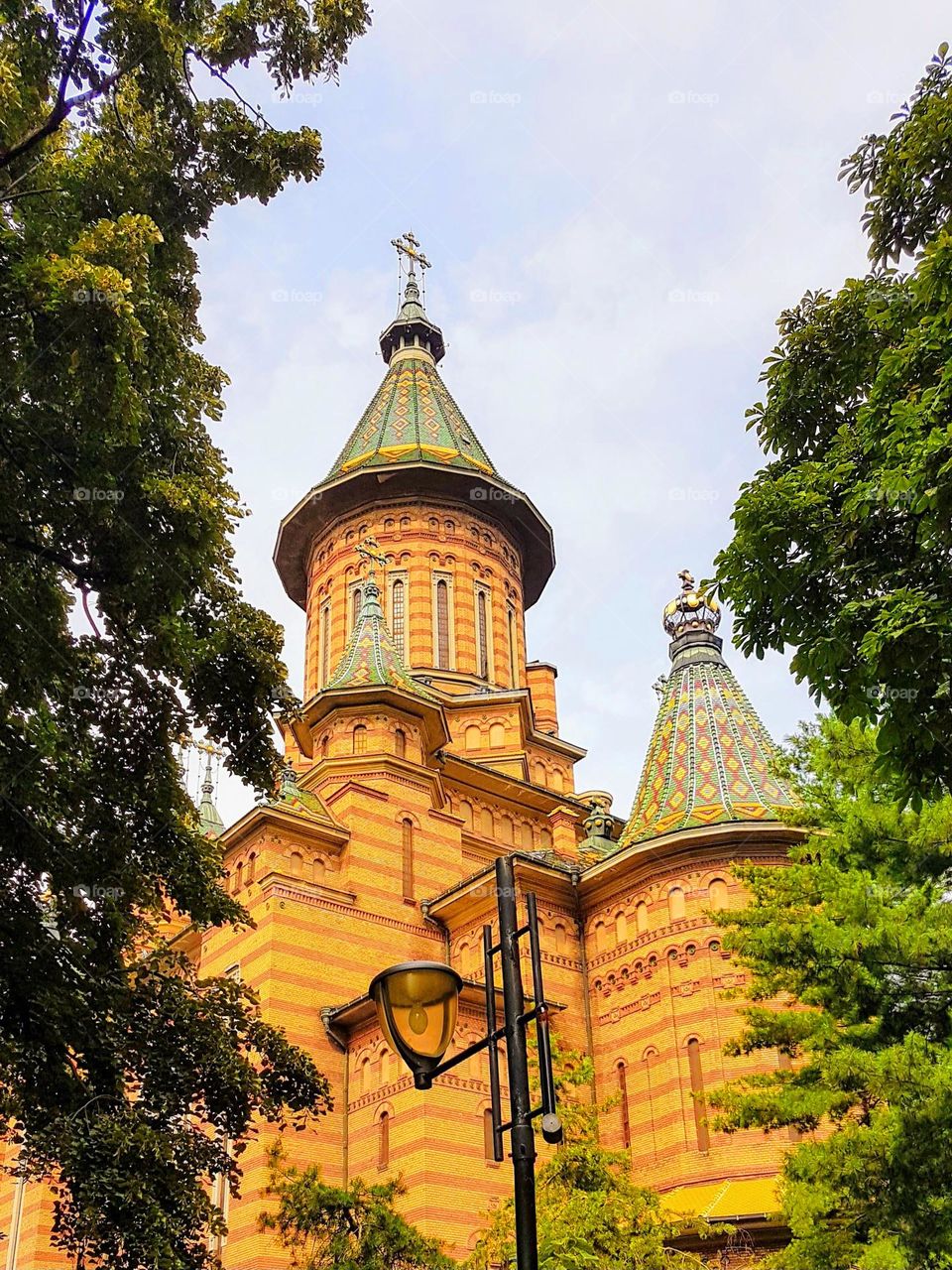 the metropolitan church from Timisoara