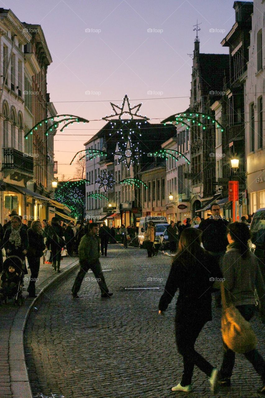 Bruxelles christmas walk