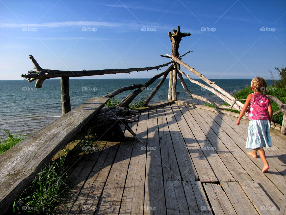 dream ship on the seashore