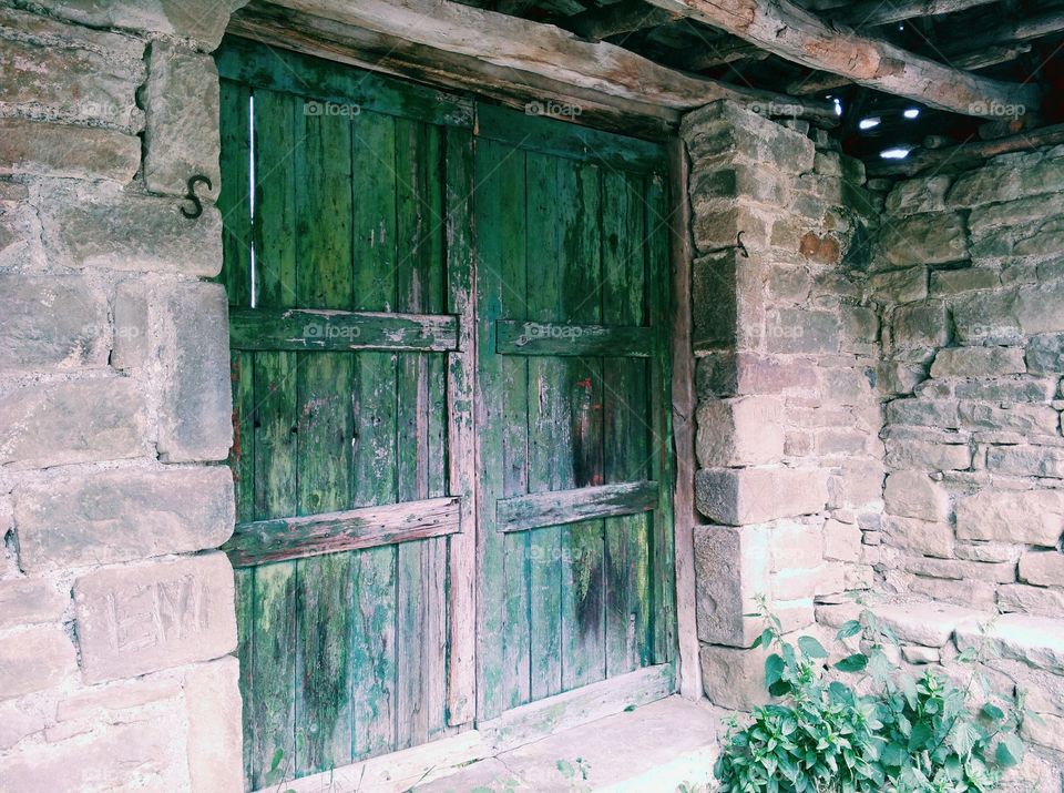 Old Door & Stonework