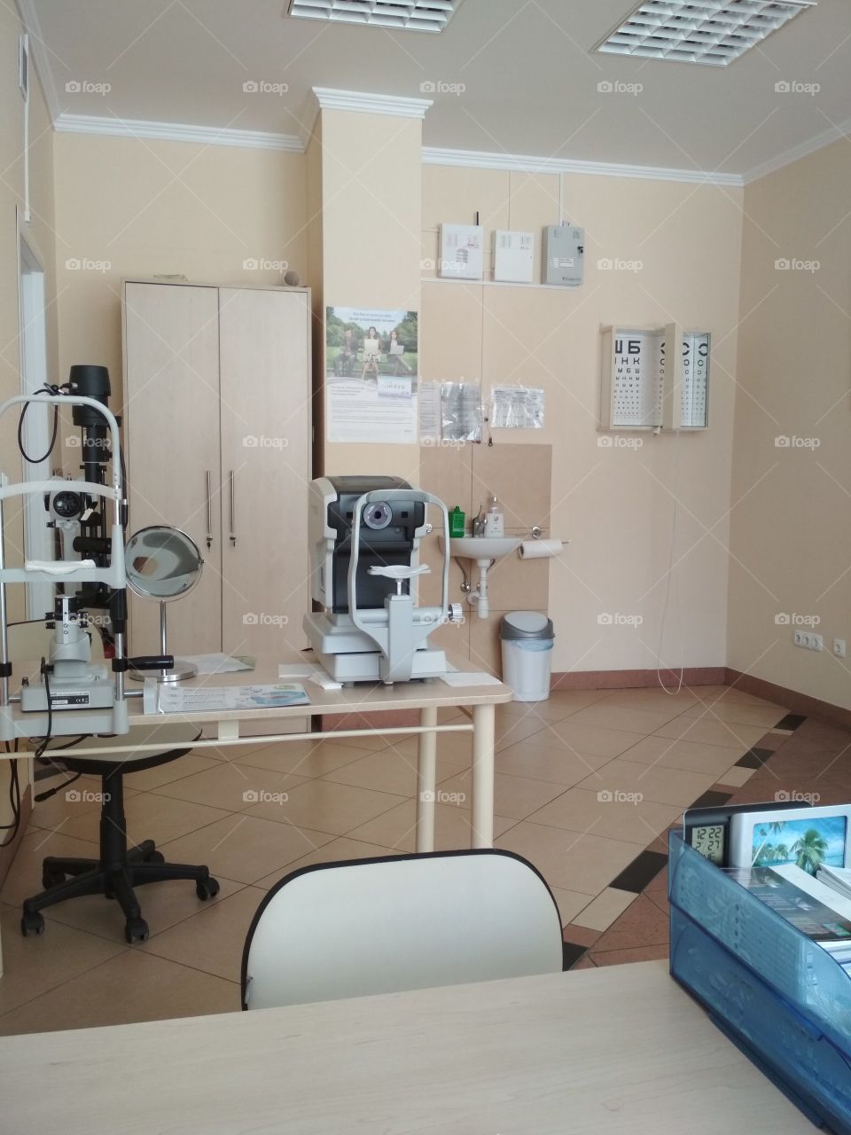 Ophthalmology room