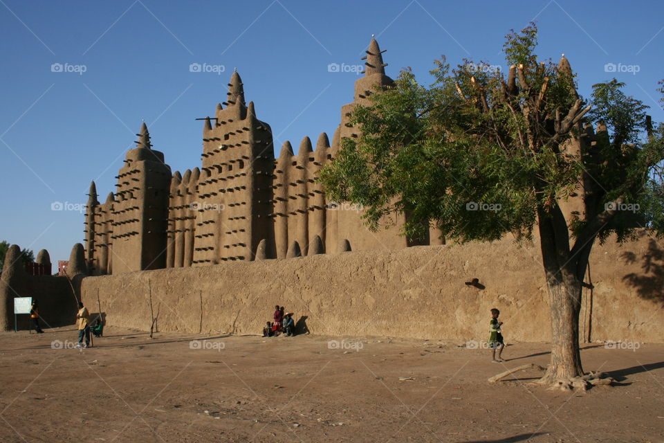 The Great Mosque at Djenne, Mali