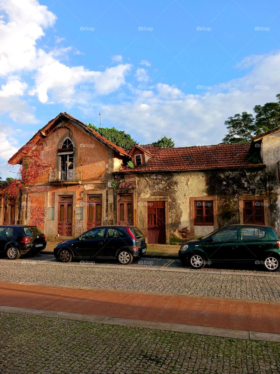 Casas com alma, onde cada rachadura conta uma história.