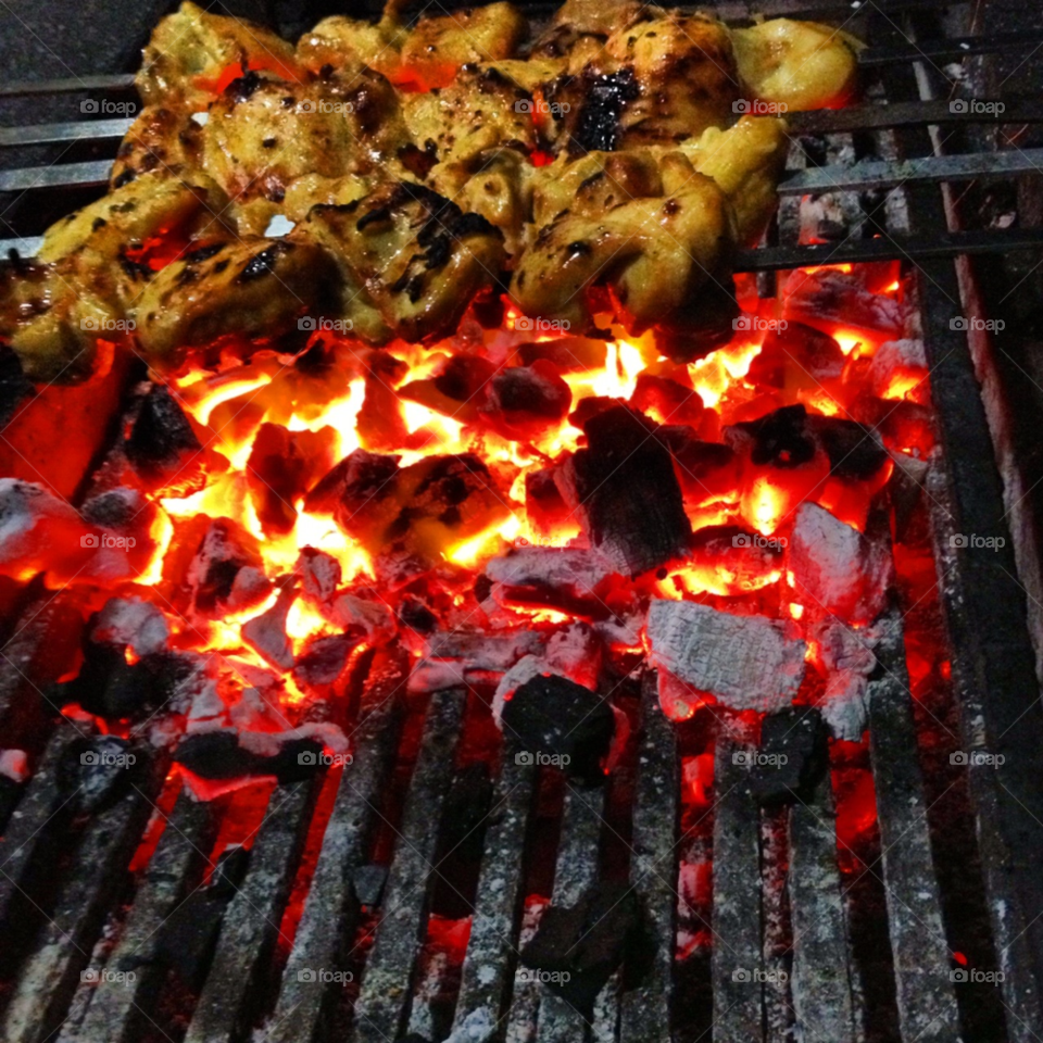 Flame, Charcoal, Heat, Coal, Barbecue