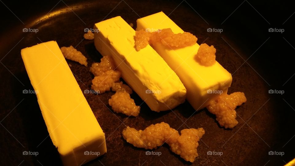 Beginnings of shrimp scampi