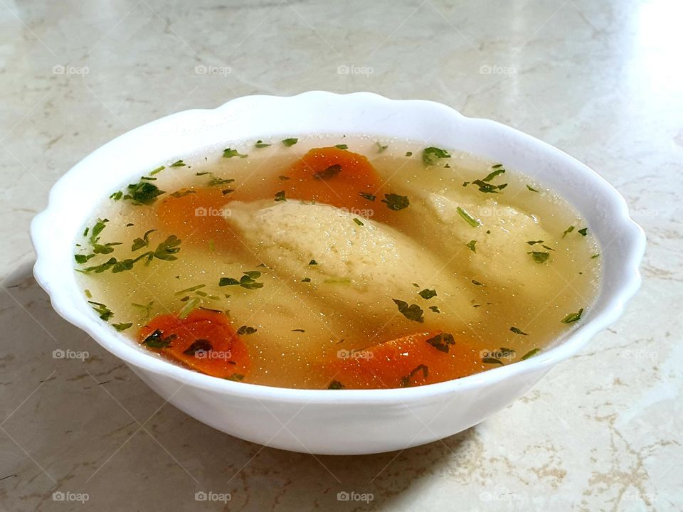 dumplings soup